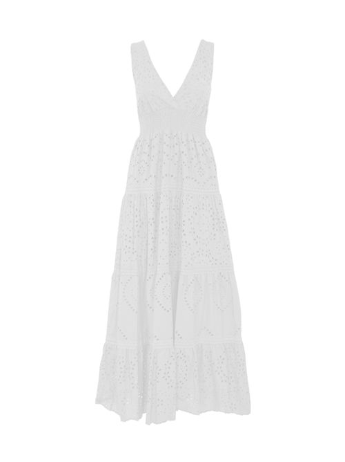 Abito Sangallo in cotone Cocco NO SECRETS | 251NS044COCCO
